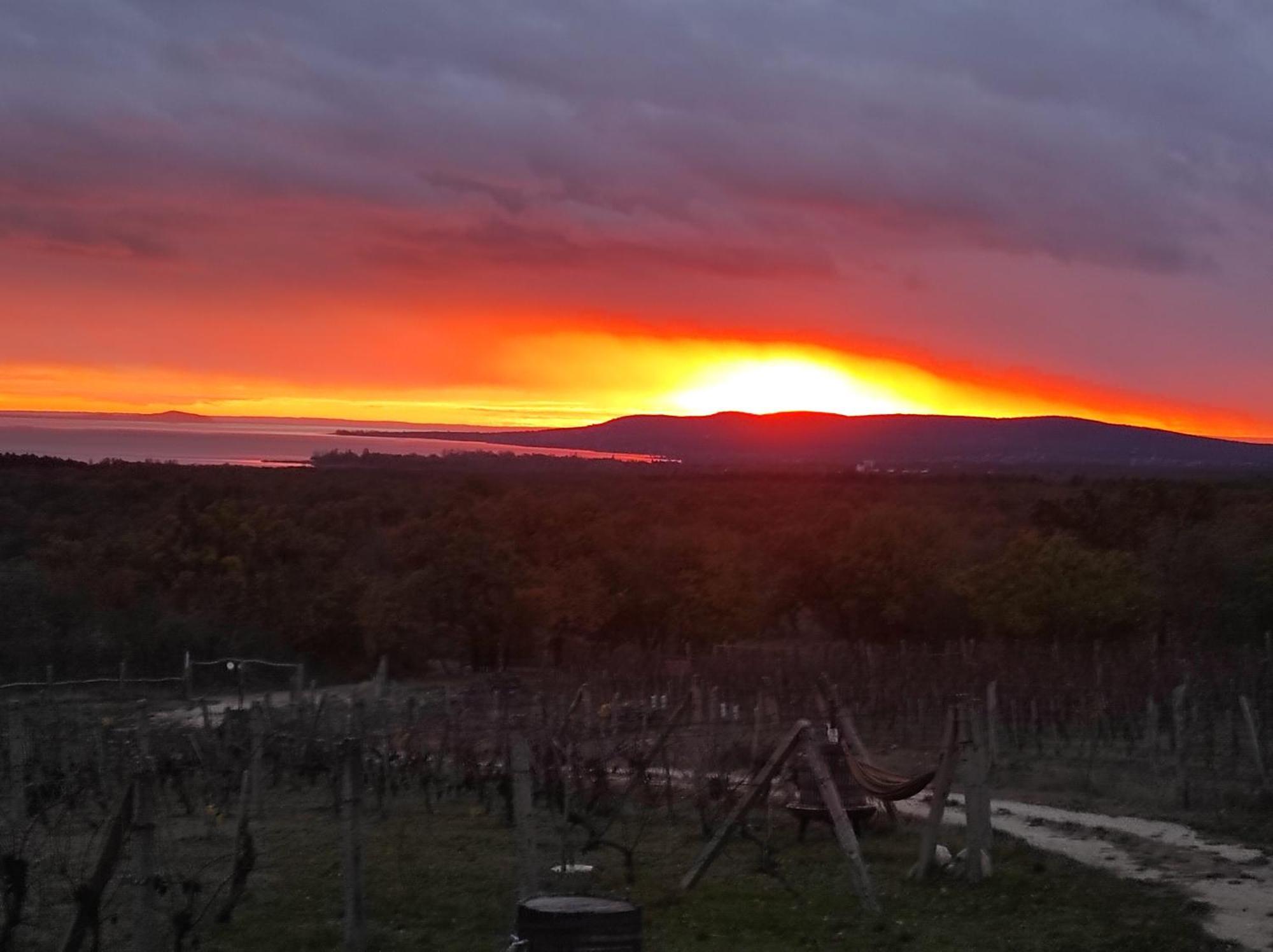 Napraszallas Vendeghaz Balatonakali Exteriör bild
